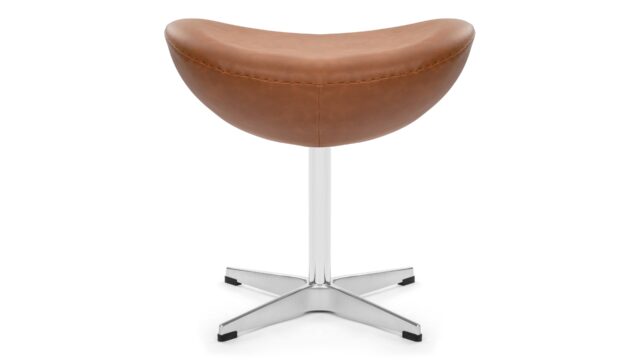 The Arne – チェストナットビーガンレザー, オットマン