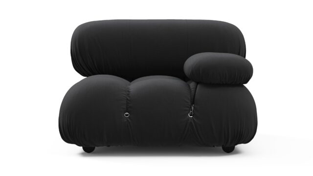 The Bellini Outdoor – ブラック・パフォーマンス・ウィーブ（屋外用）, 右肘