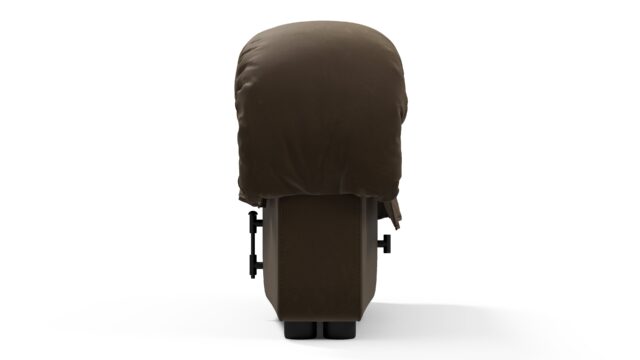 The DS 600 – ダストレスドブラウンヴィーガンレザー, インターミディエイト・スツール・モジュール