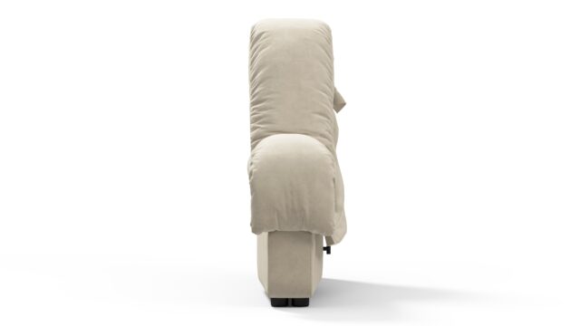 The DS 600 – エッグシェルビーガンスエード, 左端のソファモジュール