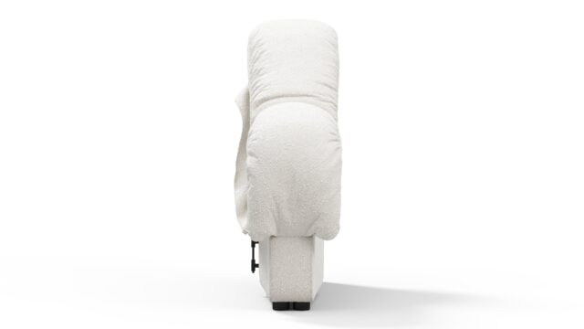 The DS 600 – ホワイトブークレ, 右端のソファモジュール