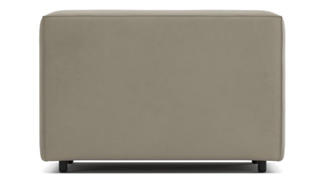 The Extrasoft – ベージュグレーのヴィーガンレザー, 背もたれ