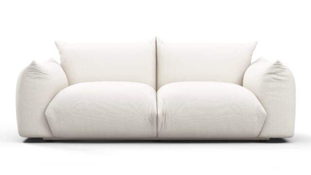 The Marenco Outdoor – ソフトホワイトパフォーマンスウィーブ（屋外用）, 2人掛けソファ