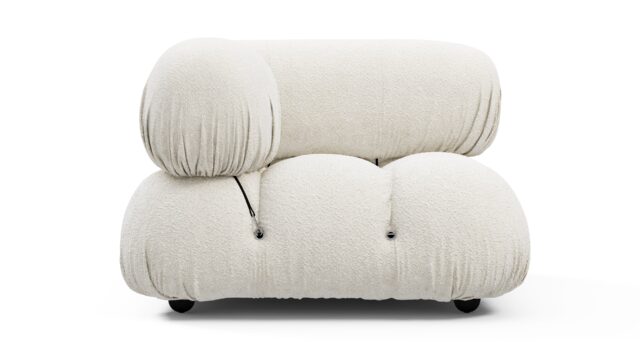 The Bellini – ホワイトブークレ, 左コーナー