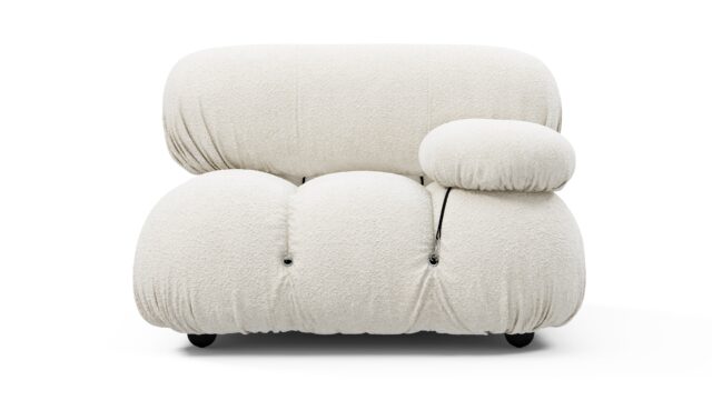 The Bellini – ホワイトブークレ, 右肘