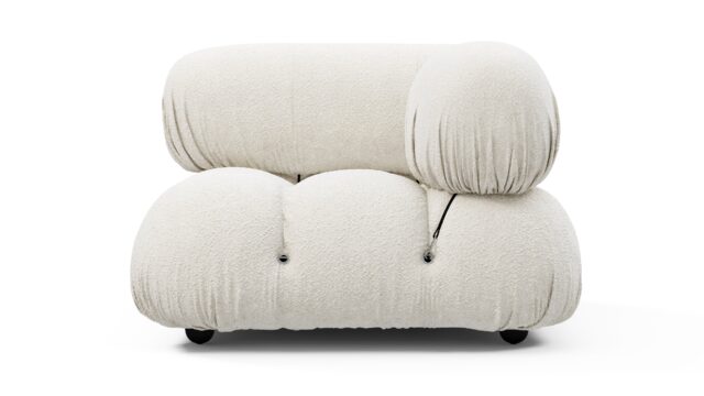 The Bellini – ホワイトブークレ, 右コーナー