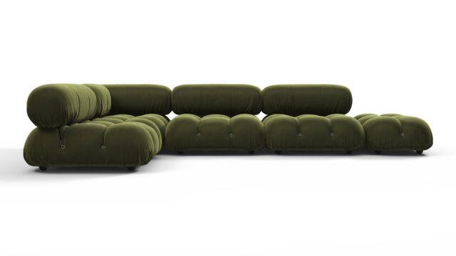 The Bellini – タイム リュクスベルベット, セクショナル（左コーナー）