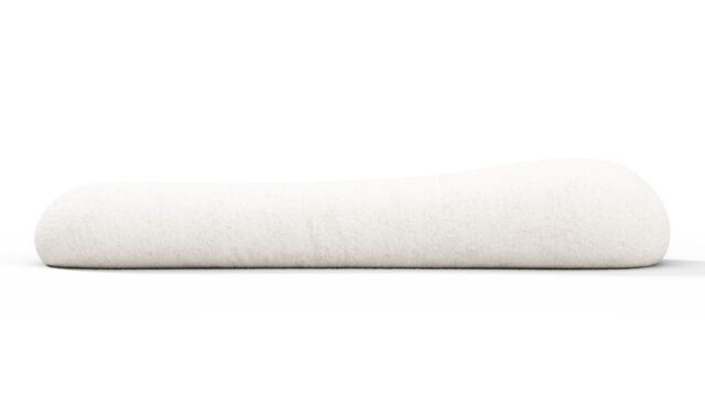 The On the Rocks – ホワイトのテクスチャーチェニール, 背もたれ