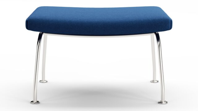 The Oslo – インディゴブルーウール, オットマン