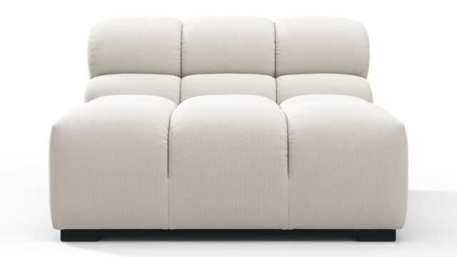 The Tufty – オートミール ブラッシュド ウィーブ, 腕なし