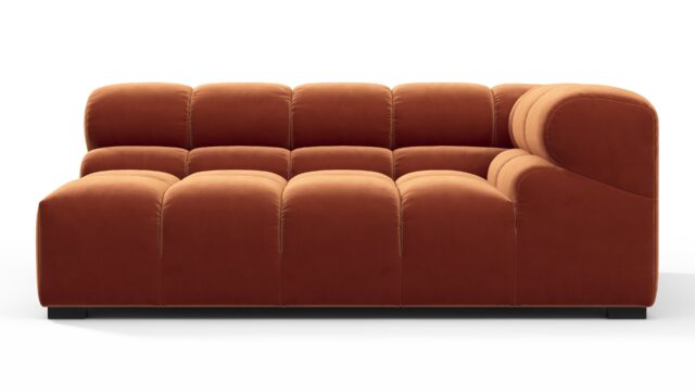 The Tufty – スパイスベルベット, 特大サイズのコーナーソファ（右側）