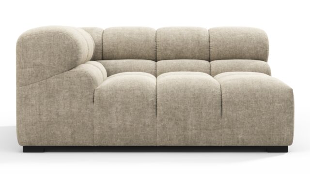 The Tufty – ベージュグレーチェニール, 大型コーナー（左）