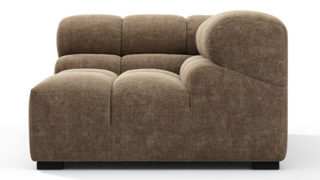 The Tufty – カプチーノブラウンシェニール, 右コーナー