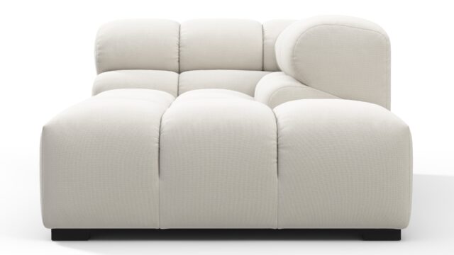 The Tufty – オートミール ブラッシュド ウィーブ, コーナーハーフ（右）