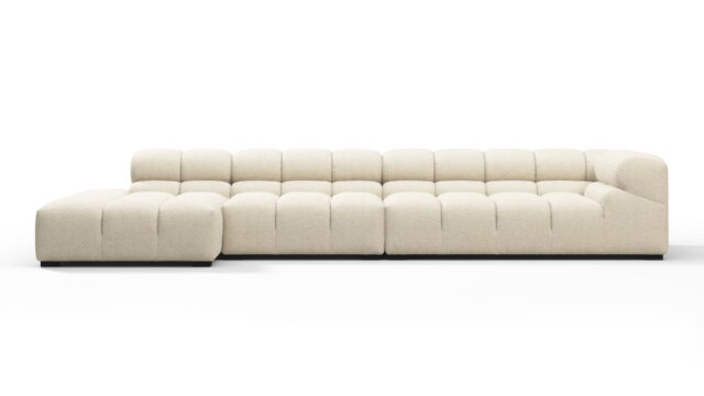 The Tufty – 卵殻ブークレ, large-sectional-left-chaise-sectional