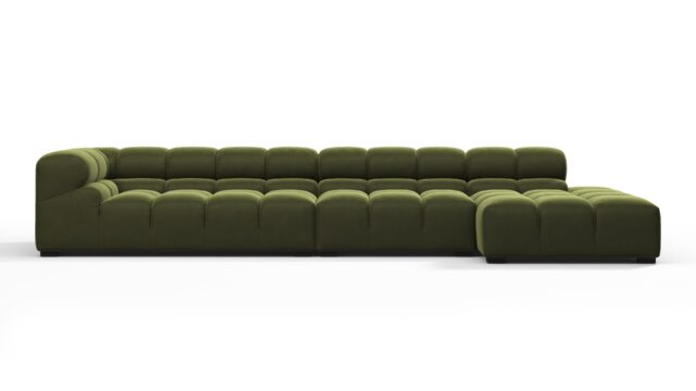 The Tufty – タイム リュクスベルベット, large-sectional-right-chaise-sectional