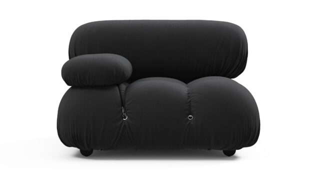 The Bellini Outdoor – ブラック・パフォーマンス・ウィーブ（屋外用）, 左腕