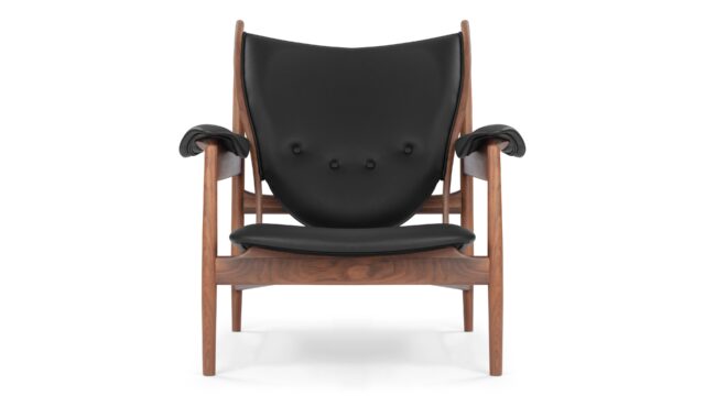 The Chieftain – ウォールナットとブラックのヴィーガンレザー