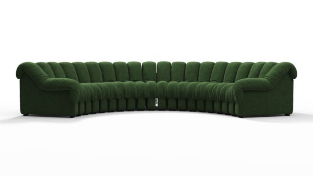 The DS 600 – タラゴン ヴィーガンスエード, 大型セクショナル