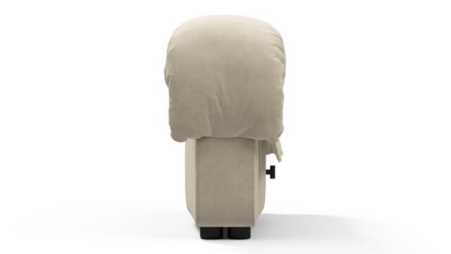 The DS 600 – エッグシェルビーガンスエード, 左端のスツールモジュール