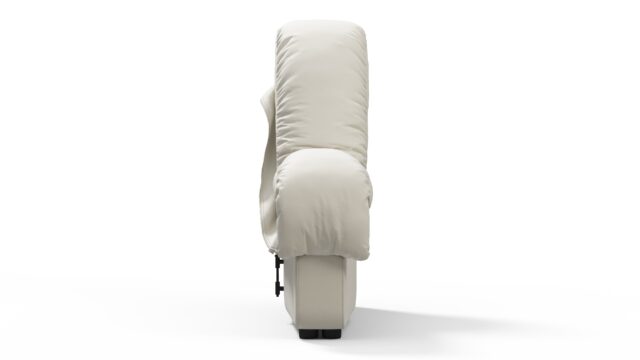 The DS 600 – クリームベジタリアンレザー, 右端のソファモジュール