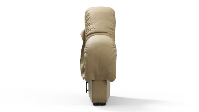 The DS 600 – ベージュの人工皮革, 右端のソファモジュール