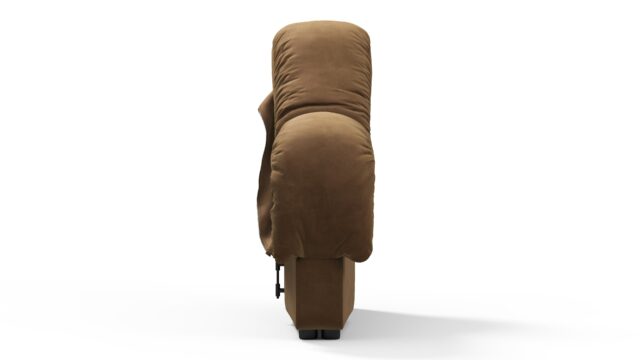 The DS 600 – ブラウンのビーガンスエード, 右端のソファモジュール