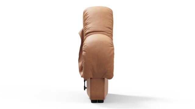 The DS 600 – タン・ヴィーガン・レザー, 右端のソファモジュール