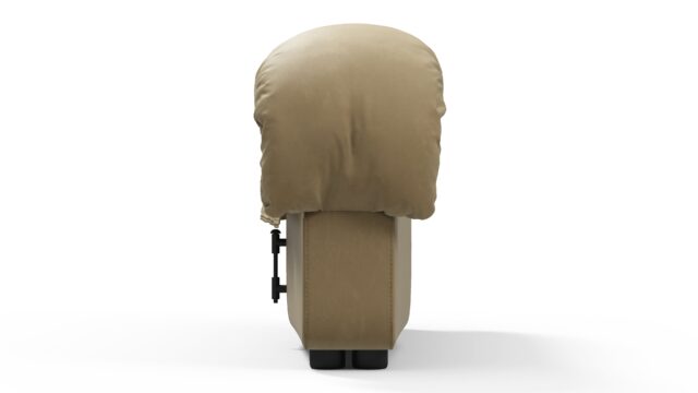 The DS 600 – ベージュの人工皮革, 右エンド・スツール・モジュール