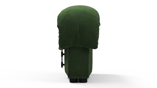 The DS 600 – タラゴン ヴィーガンスエード, 右エンド・スツール・モジュール