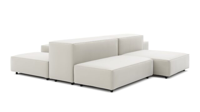 The Extrasoft – オートミール ブラッシュド ウィーブ, 組み合わせ1（右）