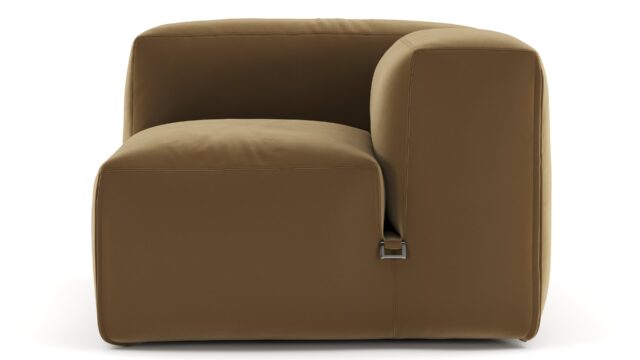 The Le Mura – 古いゴールドベルベット, 右肘