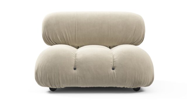 The Bellini – エッグシェルビーガンスエード, 腕なしモジュール