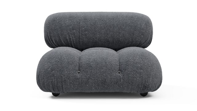 The Bellini – グレーのブークレ, 腕なしモジュール