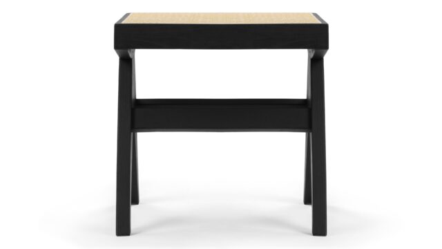 The Jeanneret Low Stool – 黒, スツール