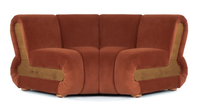 The River – ルセット プラッシュ ベルベット, 曲線モジュール