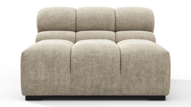 The Tufty – ベージュグレーチェニール, 腕なし