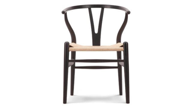 The Wish – 黒色の天然素材シート, ダイニングチェア