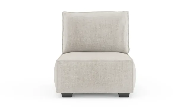 Elaine – ベージュリネン, 腕なし